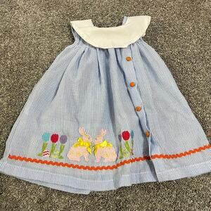 Lil Cactus Baby Bunny Dress size 6-12 months